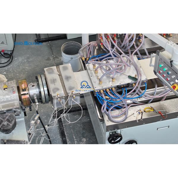 Sinohs 65/132 PVC Wall Panel Making Machine/ WPC Fluted Panel Production Line/WPC Profile Production Line