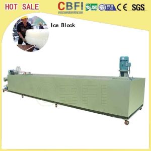 1000Kg - 100000Kg Capacity Ice Block Machine With PLC Controller