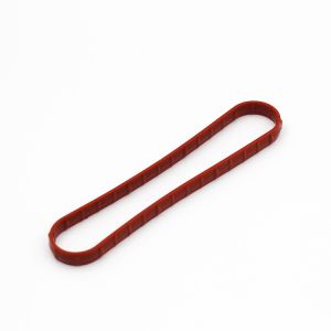 Orange OEM Silicone Rubber Washer Non Standard Customized