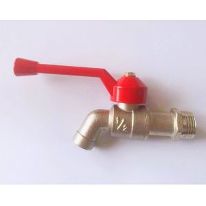Chromed Brass Bibcock Valve Lockable Bib Tap With Abs Handle