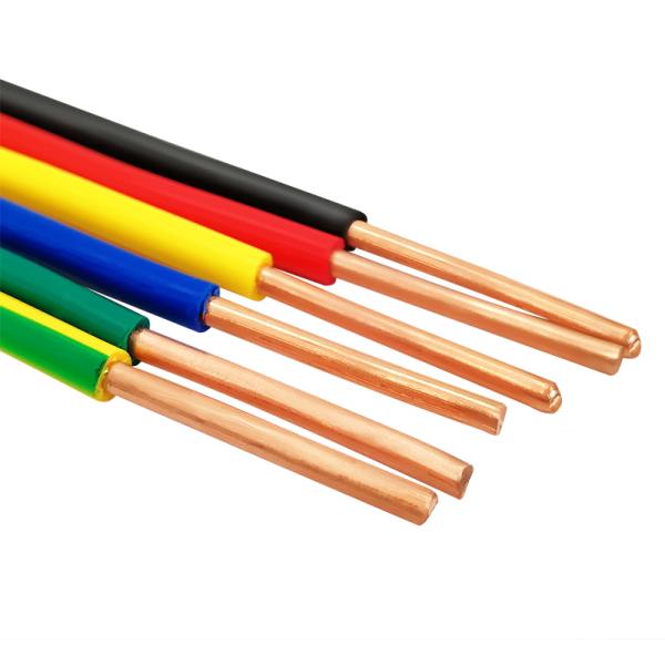 Copper Conductor Material 1.5mm/2.5mm/4mm/6mm/10mm Low Smoke Flame Retardant XLPE Wires