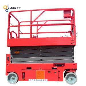 Hydraulic Motor Self Propelled Scissor Lift 300-500Kg Loading Capacity Max