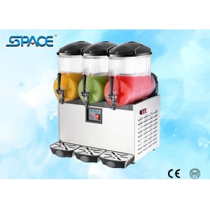 Quality High Capacity 3 Tanks Frozen Drink Slush Machine Automatically Control CE Approved for sale
