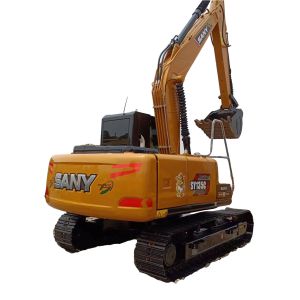 Quality Used Sany Excavator SY135C with Original Hydraulic Pump and 13000 KG Machine Weight for sale