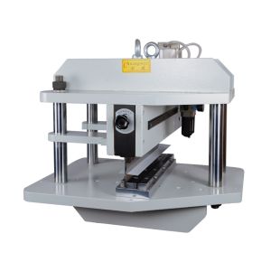 110V 10W High Speed Pneumatic Metal Cutter Machine / V Scoring Machine