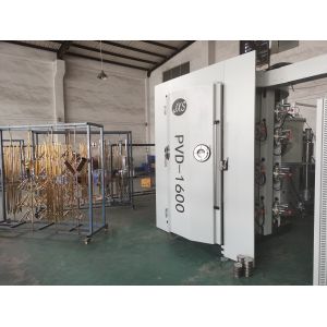 China Foshan JXS Vacuum Evaporation Thin Film Coating Machine For Golden Rose Gold Blue Gray Black Color  on sale