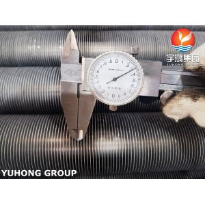 EN 10217-7 1.4301 Extruded Fin Tube For HVAC Systems and Reactors