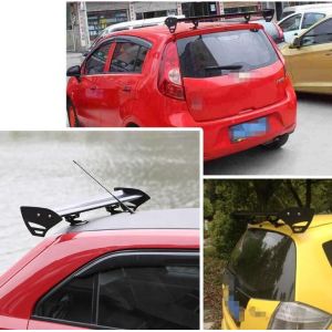 Car Modified Punch Free Universal Rear Spoiler Single Layer