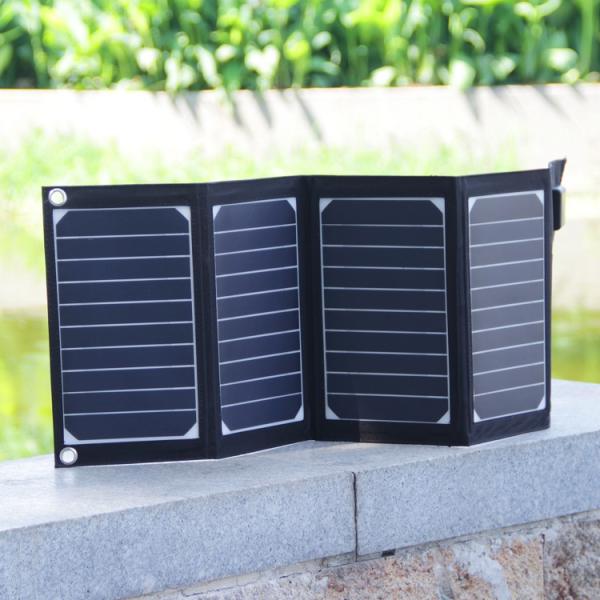 Sunpower Cell 20w Folding Solar Panel Easy Carry Lightweight Camping Solar Panels