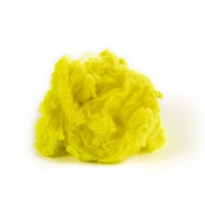 Virgin Polyester Staple Fiber Nonwoven Carpet 3Dx64mm Recycled