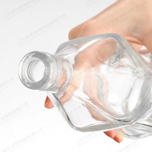 500ml Beverage Glass Bottle for Kombucha Screen Printing Acceptable Logo
