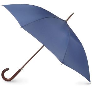Auto Open Wooden Shaft Promotion Pongee Umbrella