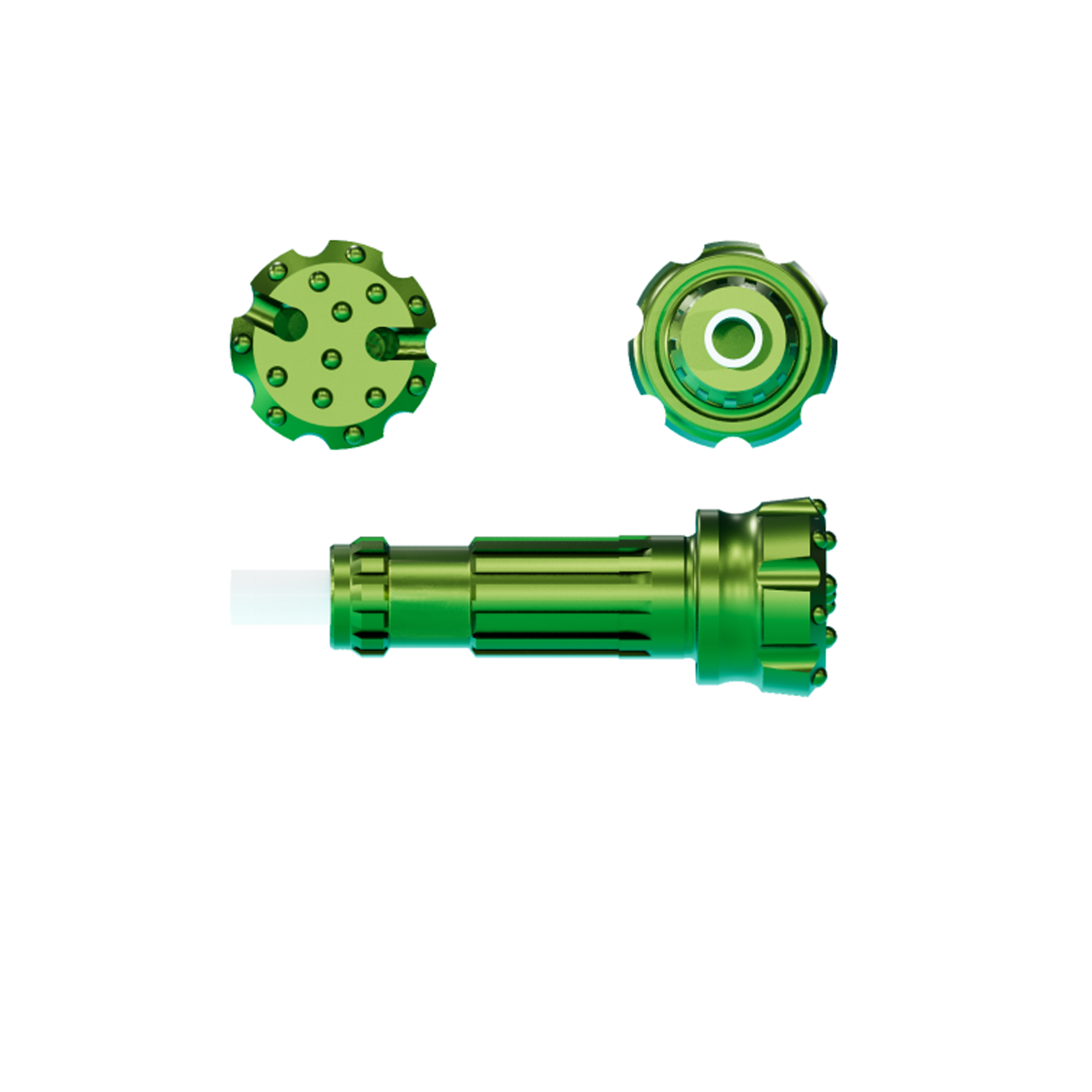 China QLX 40 shank diameter 115mm drill bit TD40-115mm flat front DTH button bits COP 44 Gold speed bit on sale