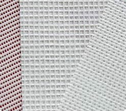 Heat Sealed PVC Mesh Fencing B1 M1 Flame Retardant With OEM Service Pallet