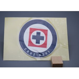 Garments Customised Silicone Heat Transfer Labels With 3 Colour Logos