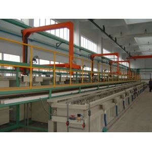 Gold Plated Silver Production Line Electroplating Production Line