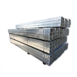 2.5mm Galvanized Steel Square Pipe Hot Dippd 80x80 Q235B Carbon Tube