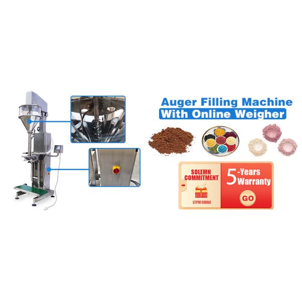 Dry Protein Powder Automated Packaging Machine Auger Filling 60Hz