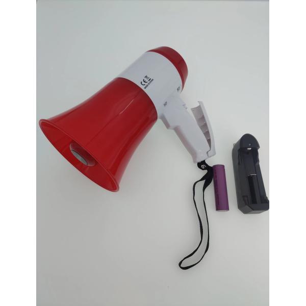 Buy Handheld Megaphone Speaker with 1500mAh Lithium Battery and Wireless Connectivity at wholesale prices