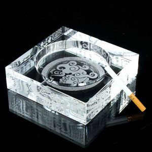 crystal ashtray