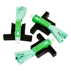 Quick Assembly Sc Fiber Optic Fast Connector With Embedded