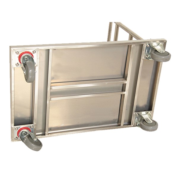 500kg Clean Room Equipment Foldable Hand Trolley SUS 304 Material Size Customizable