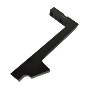 Automation Machinery Parts Custom CNC Machining Services With Black Anodized