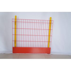 Pvc Coating 2.2m Temporary Edge Protection Barriers Lightweight