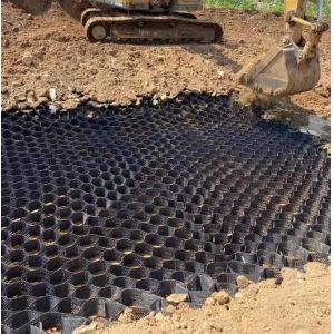 Geo Cell Parking Road Paver Driveway Geocell For Erosion Control Ground Grid