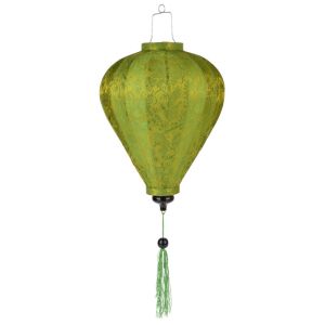 Quality Green Garlic Silk Lanterns for sale