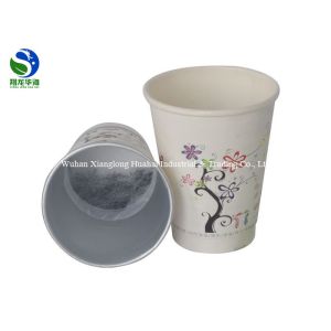 Healthy Paper Instant Tea Cups Customized Logo Printed Business Use