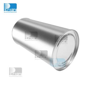 Customized Paint Bucket Engine Oil Tin Can 1L Round Metal Tin Container With