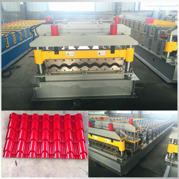High Efficiency Glazed Tile Machine With Automatic Hydraulic Cutting System