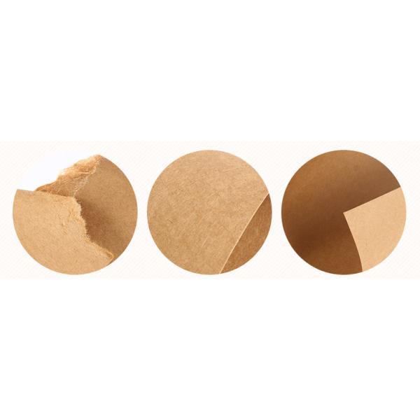 787mm Width Printable 320gsm Thick Brown Kraft Paperboard For Clothes Label 