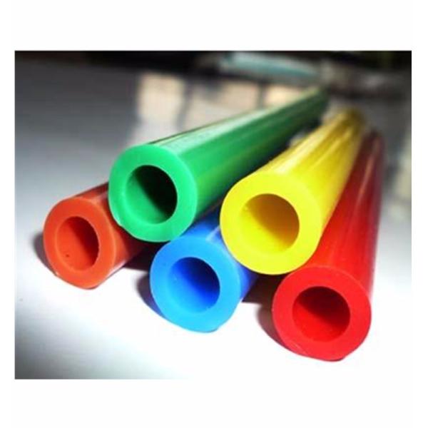 Colorful high quality large diameter silicone tube