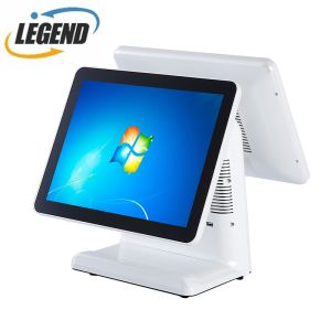 Desktop All In One Pos System Dual Screen 15" 1024 X 768 Pixels CJ Legend T620CD