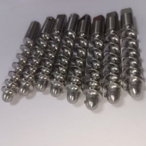 China Machining Of 304 Stainless Steel CNC Milling Spiral Groove Drill Hole Opener on sale