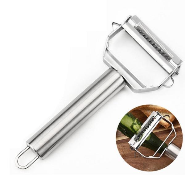 Buy Multifunction Julienne Vegetable Peeler Stainless Steel Potato Peeler at wholesale prices