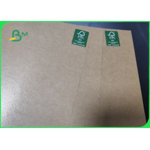 Virgin Pulp 170gsm + PE10g Unbleached Kraft Paper Roll For Food Waterproof