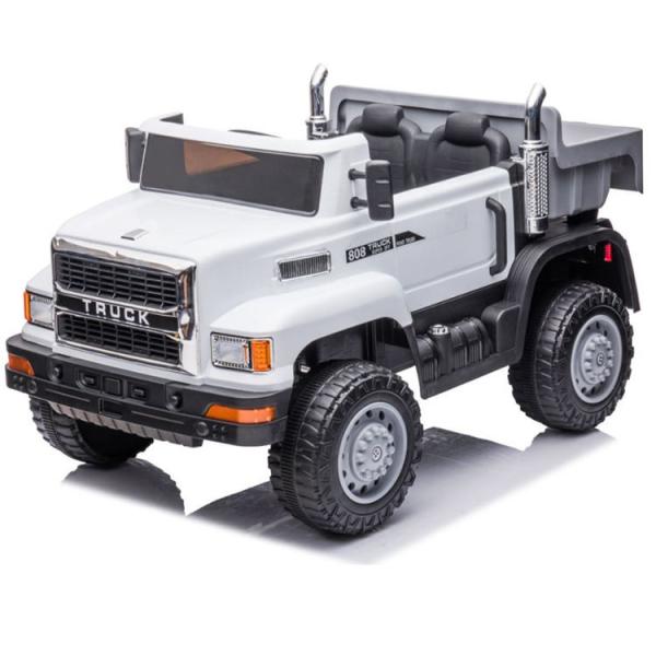 Buy 12V Ride On Tractor Truck Car for Kids Plastic Material and Emote Control Included at wholesale prices