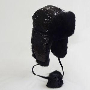 Reliable reputation wholesale winter warm hat with rabbit fur