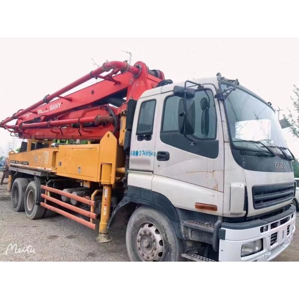 Used Construction Machinery Sy 37 Meter Concrete Pump