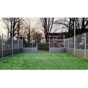 Soccer Field For World Cup Competition Customized Full Set Football Cage And