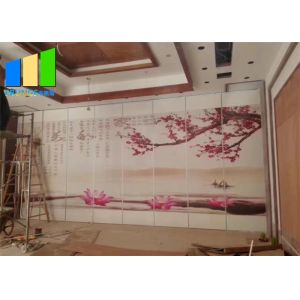 Banquet Hall Screen Fireproof Sliding Movable Acoustic Partition Walls