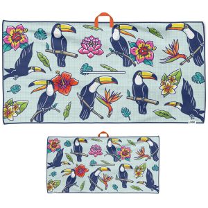 OEM Stock Microfiber Golf Towels Wholesale Custom Print Microfiber Golf Ball