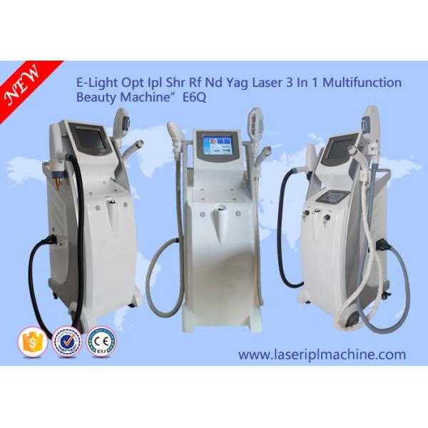 Buy E - Light Opt Ipl Shr Rf Nd Yag Laser / 3 In 1 Multifunction Beauty Machine at wholesale prices
