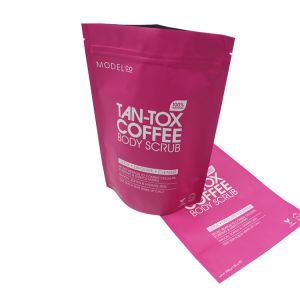 Custom printed scrub waterproof laminated multiple layer food packaging k