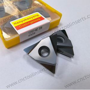 Quality Carbide Whirling Milling Insert Model T2707-M2.308 with PVD Coating Grade HYB208 is suitable for machining all difficult-to-machine materials except for sale