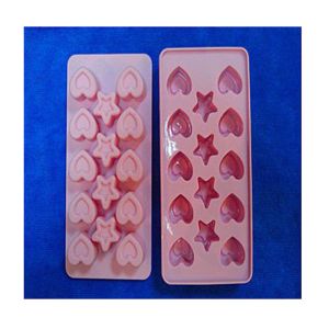 Quality heart shape silicone ice tray mold ,custom silicone tray molds for sale