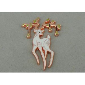 Souvenir Synthetic Enamel Badges Copper Plating Mat - Nickel OEM ODM